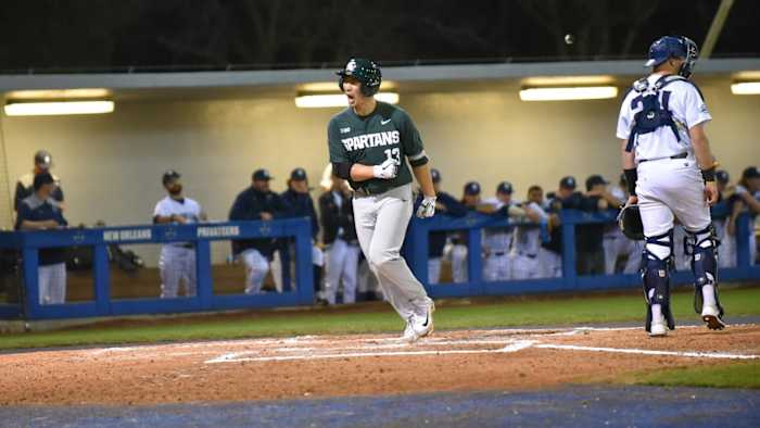 Michigan State baseball  (PHOTO:  MSU SID)